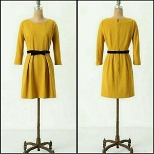 Girls from Savoy long sleeve velvet trim dress size S